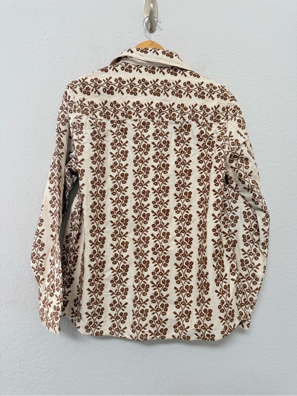 Loeffler Randall Kennedy Embroidered Jacket Cream - Picture 6 of 6